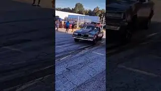 LS SWAPPED CUTLASS GOES CRAZY 🫢 #ls #streetracing #lsswap #burnout #cutlass
