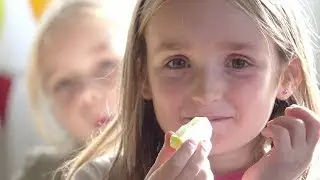Obst auf dem Stundenplan