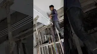 Open Pipe Fitting Wiring #electrician #electrical #electric #wiring #shorts