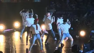 Anpanman -  BTS Love Yourself tour in Hong Kong Day1