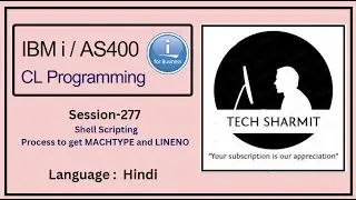 Process to get Machine Type and Line Number in ibmi training  | shell scripting in ibmi