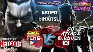 Go Attack! Tekken God Omega Master Raven - Tekken 7 - Feng Wei [TiTan_THOR] VS Master Raven