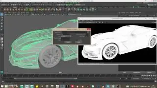Maya 2017 AO baking