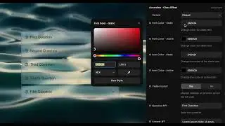 Glass Accordion Edit - Framer Component