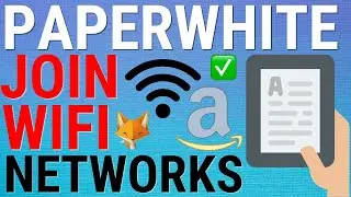 Kindle Paperwhite: How To Join WiFi Networks
