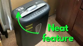 Amazon Basics Paper Shredder Review