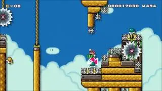 Super Mario Maker - Easier Kaizo Level Compilation 1