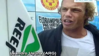 Leandro Usuna (BRA) clasifica a la semifinal en Florian&oacute;polis