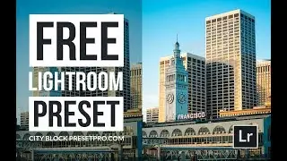 Free Lightroom Preset 