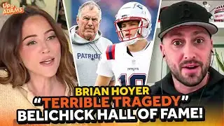 Brian Hoyer on TERRIBLE TRAGEDY Bill Belichick NOT in Hall of Fame, Drake Maye & Josh McDaniel SBLX