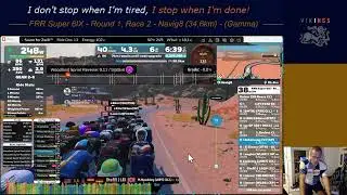FRR Super 6IX - Round 1, Race 2: GAMMA on Navig8 in Watopia