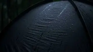 4 Hours Peaceful Rain Ambience in a Cozy Tent