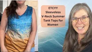 Summer V-Neck Tank Tops: Lightweight and Versatile #ad