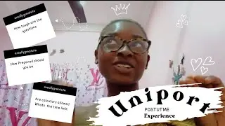 My Uniport POSTUTME experience🤯 | A must watch for all UNIPORT Aspirants #uniport #postutme