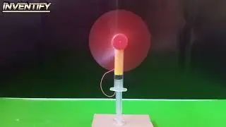 HOW TO MAKE MINI PORTABLE ELECTRIC STAND FAN || DIY || INVENTIFY