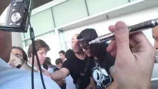 Aeropuerto de Carrasco Llegada de SLASH 12 de noviembre 2012