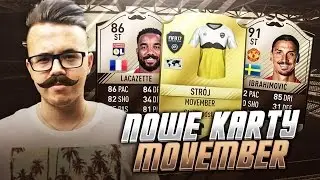 FIFA 17 - MOVEMBER!!! WĄSATE KARTY I WĄSATY STR&Oacute;J!