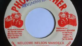 Lou Grossett - Welcome Nelson Mandela - 7inch / Photographer