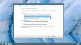 How to edit Windows 8 Update Settings