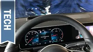 Waschstraßenfunktion im Mercedes GLA ausprobiert: Waschanlagenmodus trifft autom. Vorbereitungen