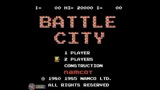 Battle City (1985, NES) - 2 of 7: Full Longplay (2 Players)[1080p60]