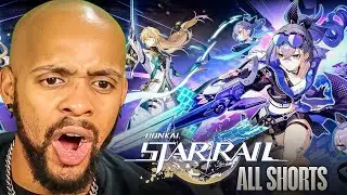 *REACTING* To ALL Honkai: Star Rail Short Animations FOR THE FIRST TIME!