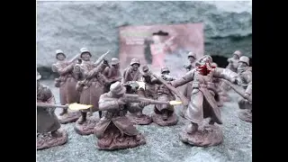 WW2 TSSD German soldiers in coats | Toy soldiers review | Military toys