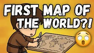 The Forgotten Story Behind the First Map 😱  #FirstMap #worldmap  #BabylonianMap #historymemes