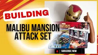 Lego Malibu Mansion Attack Set 76007: Part 2 - Building the set!