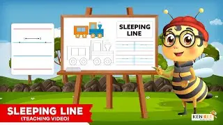 How to Write Alphabets Using Sleeping Line | Best Pre-Writing Skills for Nursery & KG Kids ✍️