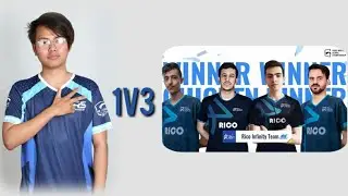DRS&times;MAFIANINJA 1V3 clutch against Rico infinity team in pmgc 2021.