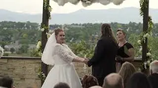 Full Wedding Ceremony at Wedgewood Brittany Hill | Thornton, CO (2019)