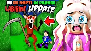99 de Nopți &icirc;n Pădure in LABIRINTUL DE LA CARNAVAL cu Hudinasul! Roblox