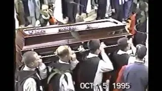 Sepultamento do professor Plinio Corrêa de Oliveira