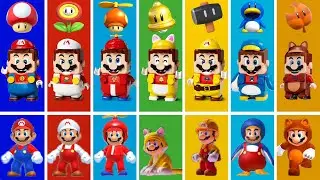 *NEW* LEGO Super Mario Power-Ups Comparison (Original VS Lego)