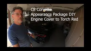 C8 Corvette Appearance Package DIY Part 1