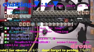 making up sounds with interactive patterns in 720p 25pal 2500kbps  (sound of it live) not a YTP and
