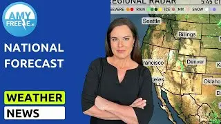 Weather Whirlwind: From Scorching Heat to Stormy Blues Across America!