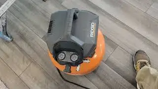 new ridge air compressor unboxing