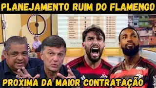 PLANEJAMENTO RUIM DO FLAMENGO, PROXIMA DA MAIOR CONTRATAÇÃO NOTICIAS DO FLAMENGO 18/01