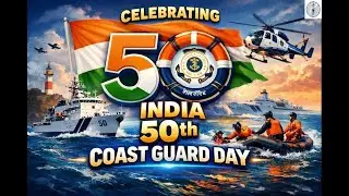 India 50th Coast Guard Day | तटरक्षक दिवस | Celebrating 50 Years of Courage & Maritime Security