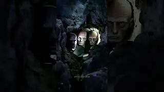 Who's watching from the shadows? #creepyfaces #mysterycave #analoghorror