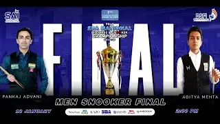PANKAJ ADVANI VS ADITYA MEHTA || FINAL || 92nd SBA National Billiards & Snooker Championship 2025–26
