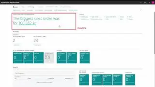 The Structure of the Role Center - Microsoft Dynamics 365 Business Central