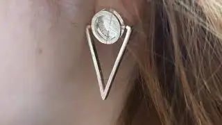 Mokume art_studies - granulation earrings
