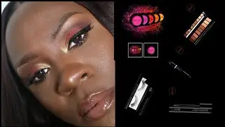 BLACK UP COSMETICS PRODUCTS DEMO N REVIEW ft New NUDE BROWN PALETTE