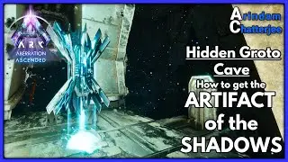 ARK Ascended Aberration - ARTIFACT OF SHADOWS from Hidden Groto Cave (Easy Rock Drake) - S3E55