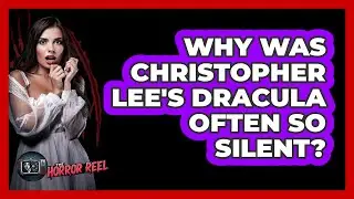 Why Was Christopher Lee's Dracula Often So Silent? - The Horror Reel