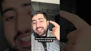 Sudden Market Crash | BTC, Gold & Silver Crash | Market Update🚨