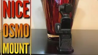 DJI OSMO Pocket Tripod + GoPro Adapter Mount with Base Flex Rubber 3D Print